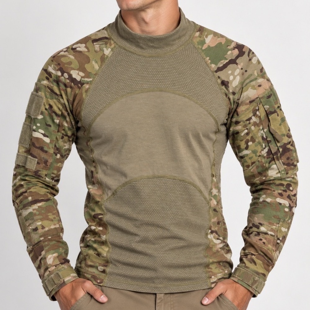 US Army Combat Shirt Flame Resistant OCP Multicam Military Tactical XS Made USA